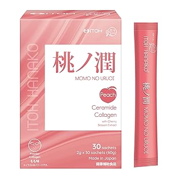 Amazon | 井藤漢方製薬 コラーゲンパウダー【ITOH HANAKO 桃ノ潤